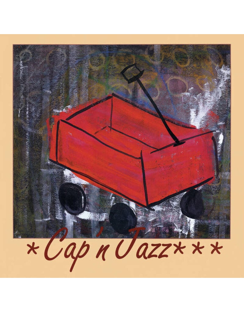 (LP) Cap'n Jazz - Burritos, Inspiration Point, Fork Balloon Sports (30th Ann. White Vinyl)