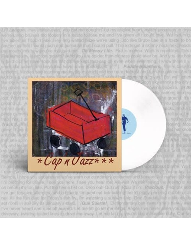 (LP) Cap'n Jazz - Burritos, Inspiration Point, Fork Balloon Sports (30th Ann. White Vinyl)