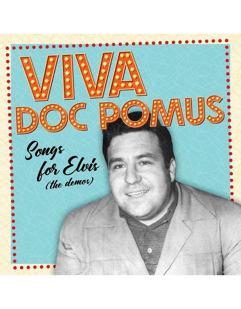 (LP) Doc Pomus - Viva Doc Pomus: Songs For Elvis (The Demos) (RSD25)
