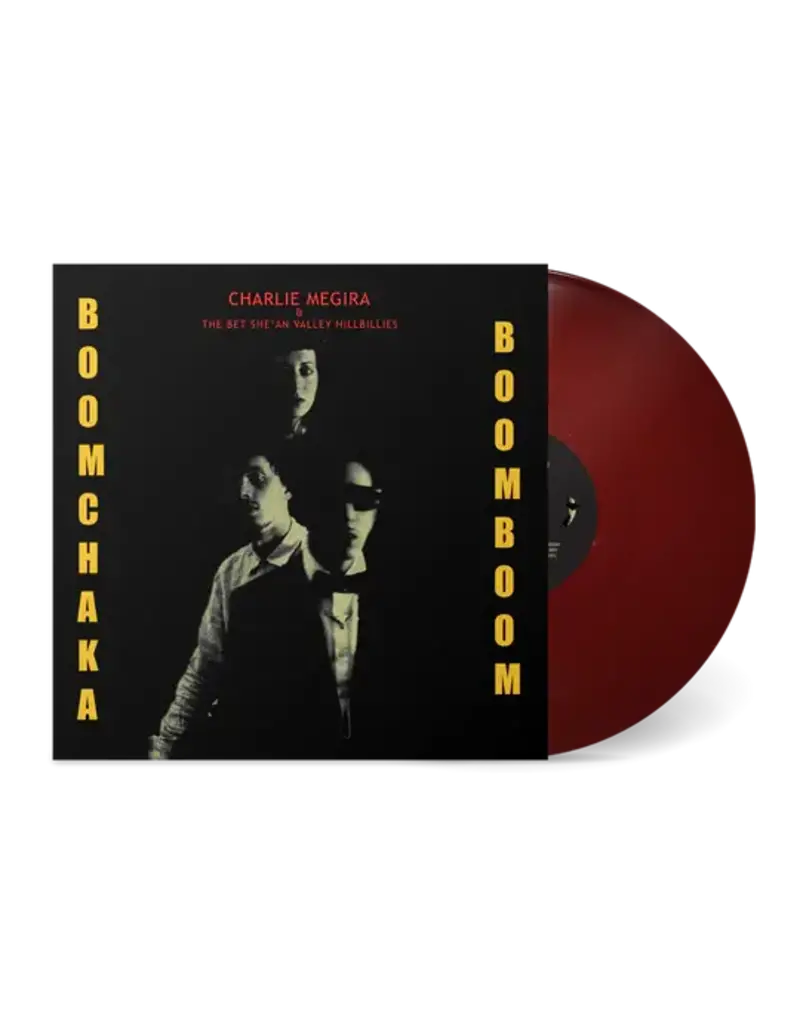 (LP)  Charlie Megira - Boom Chaka Boom Boom (Maroon Vinyl)
