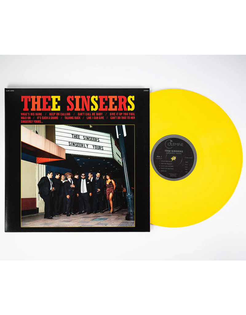 (LP) Thee Sinseers - Sinseerly Yours (Opaque Yellow Vinyl)