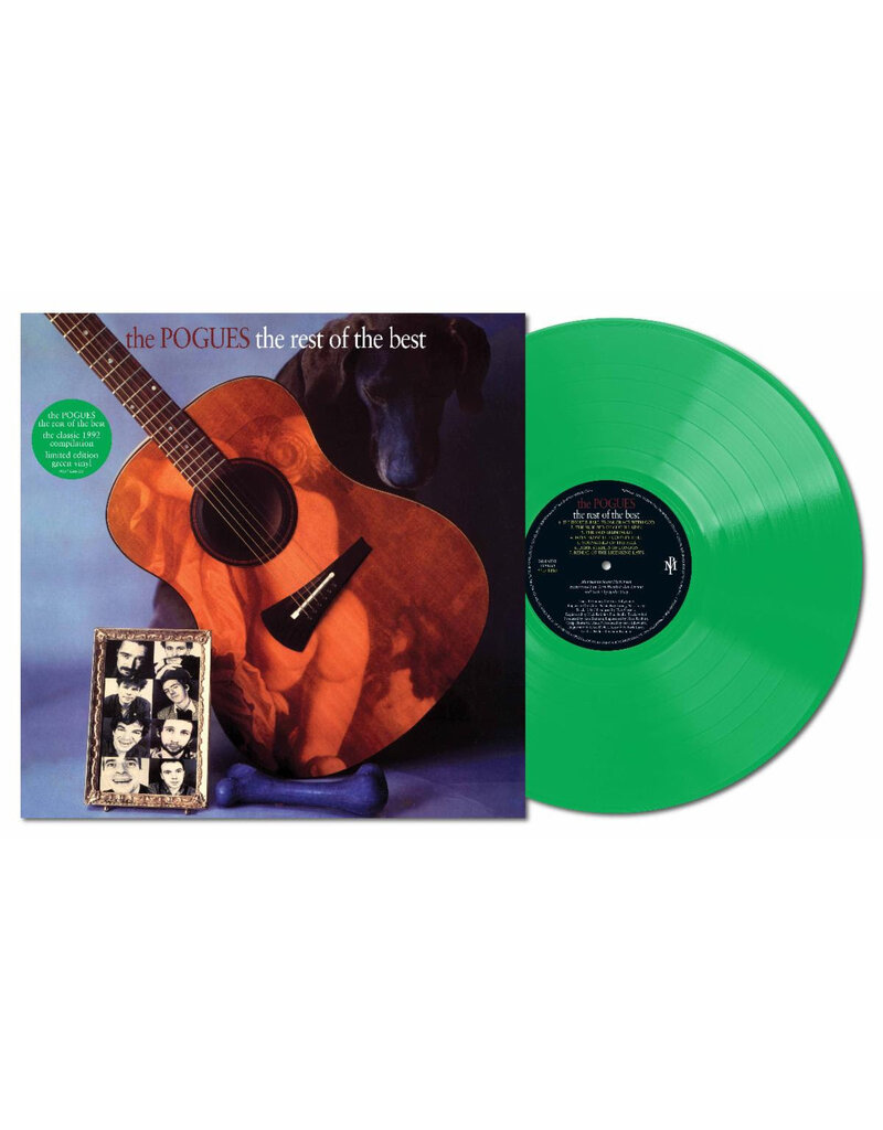 Warner UK (LP) The Pogues - The Rest Of The Best (Transparent Green Vinyl)