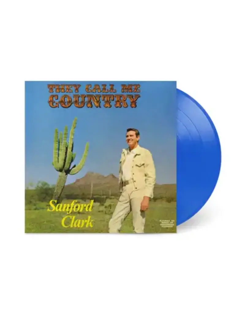 (LP) Sanford Clark - They Call Me Country (Blue Vinyl)