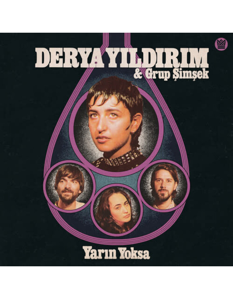 Big Crown (LP) Derya Yildirim & Grup Simsek - Yarin Yoksa (Clear Pink W/ Purple Smoke Coloured)