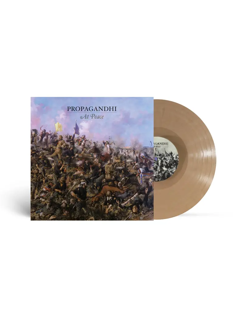 (LP) Propagandhi - At Peace (Canadian Exclusive Sandstone Vinyl)