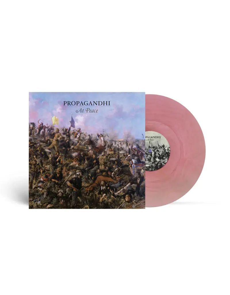 (LP) Propagandhi - At Peace (Indie Exclusive Pink Glass Vinyl)