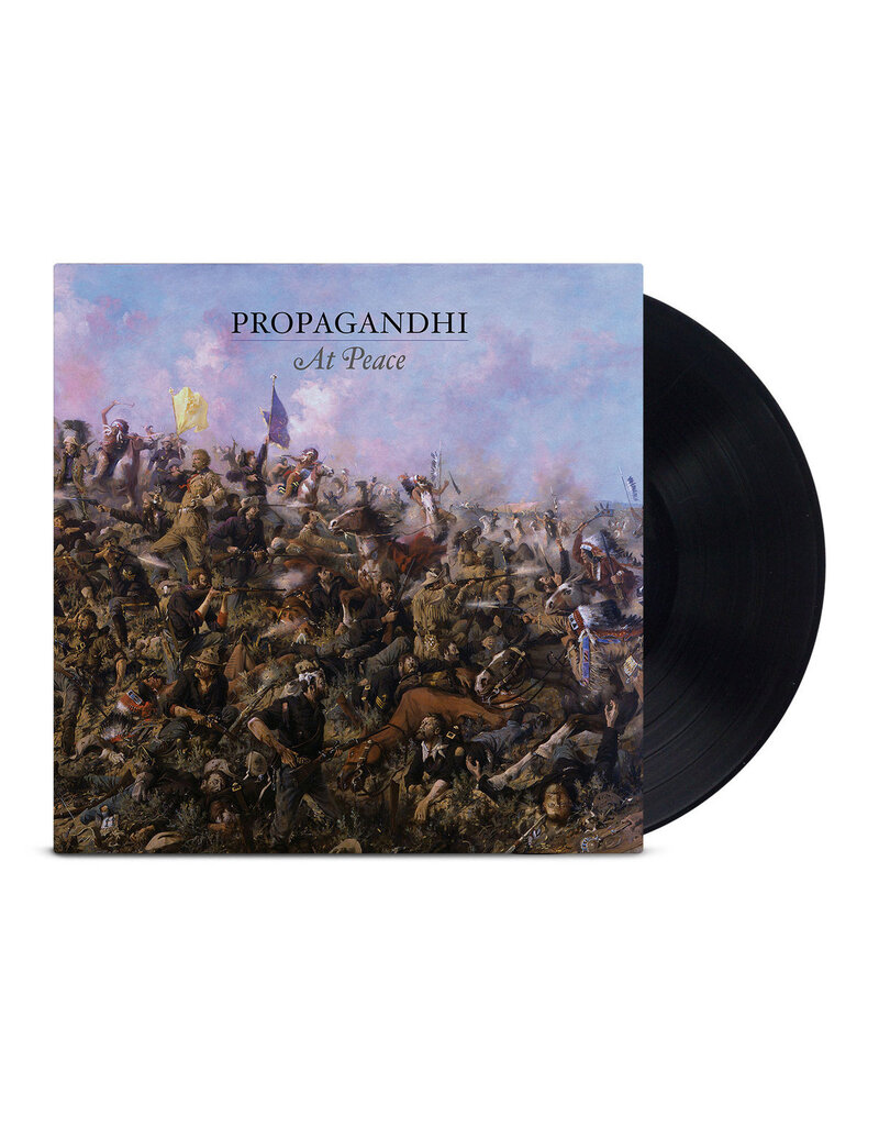 (LP) Propagandhi - At Peace (Standard Black)
