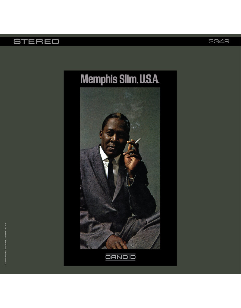 Candid (LP) Memphis Slim  - Memphis Slim: U.S.A