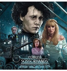 Waxwork Records (LP) Danny Elfman - Edward Scissorhands: Original Soundtrack (Snow Dance Coloured Vinyl)