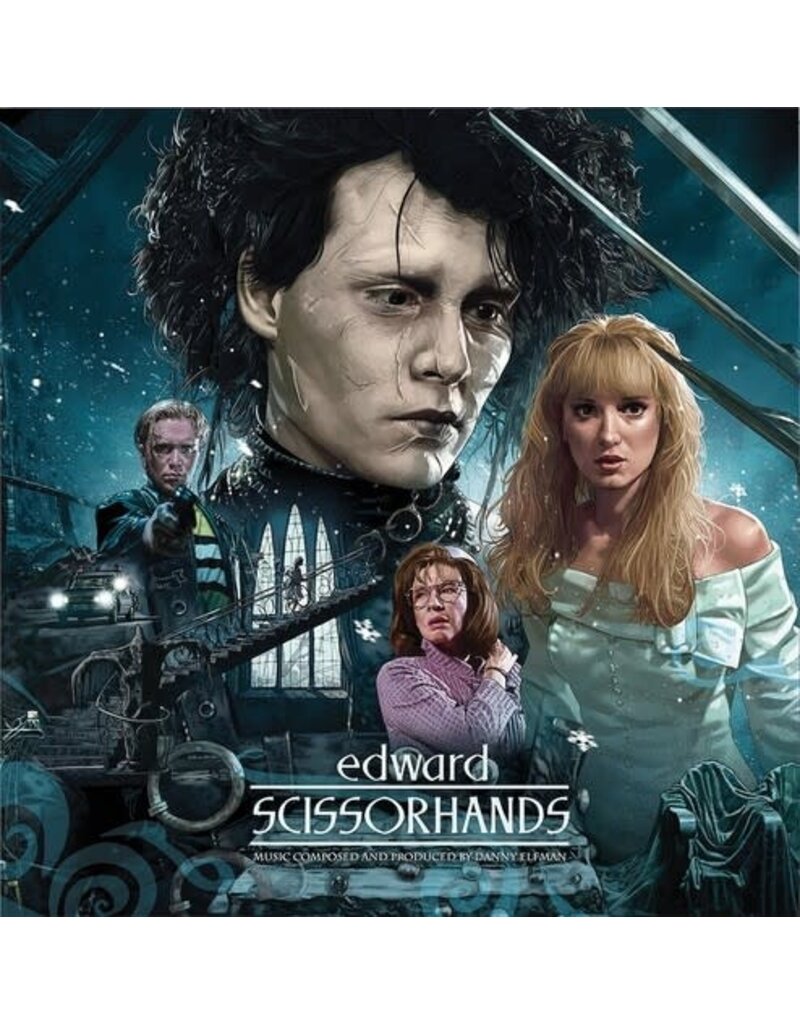 Waxwork Records (LP) Danny Elfman - Edward Scissorhands: Original Soundtrack (Snow Dance Coloured Vinyl)