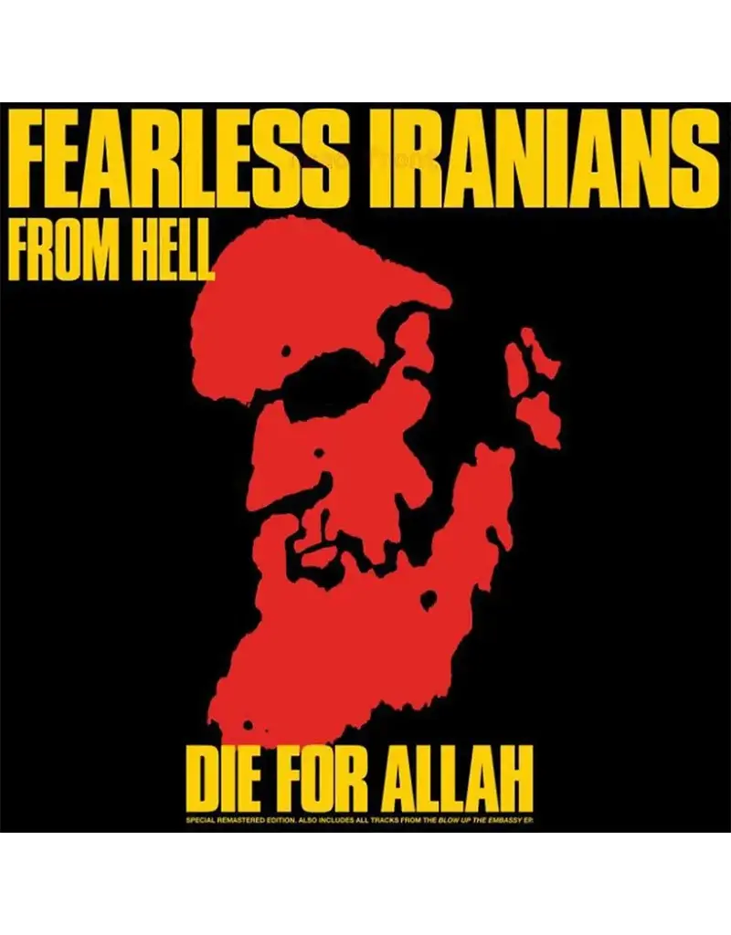 (LP) Fearless Iranians From Hell - Die For Allah (Green Vinyl)