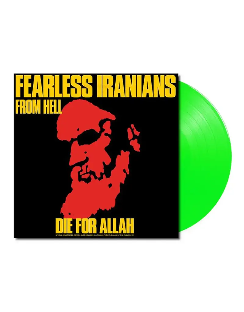 (LP) Fearless Iranians From Hell - Die For Allah (Green Vinyl)