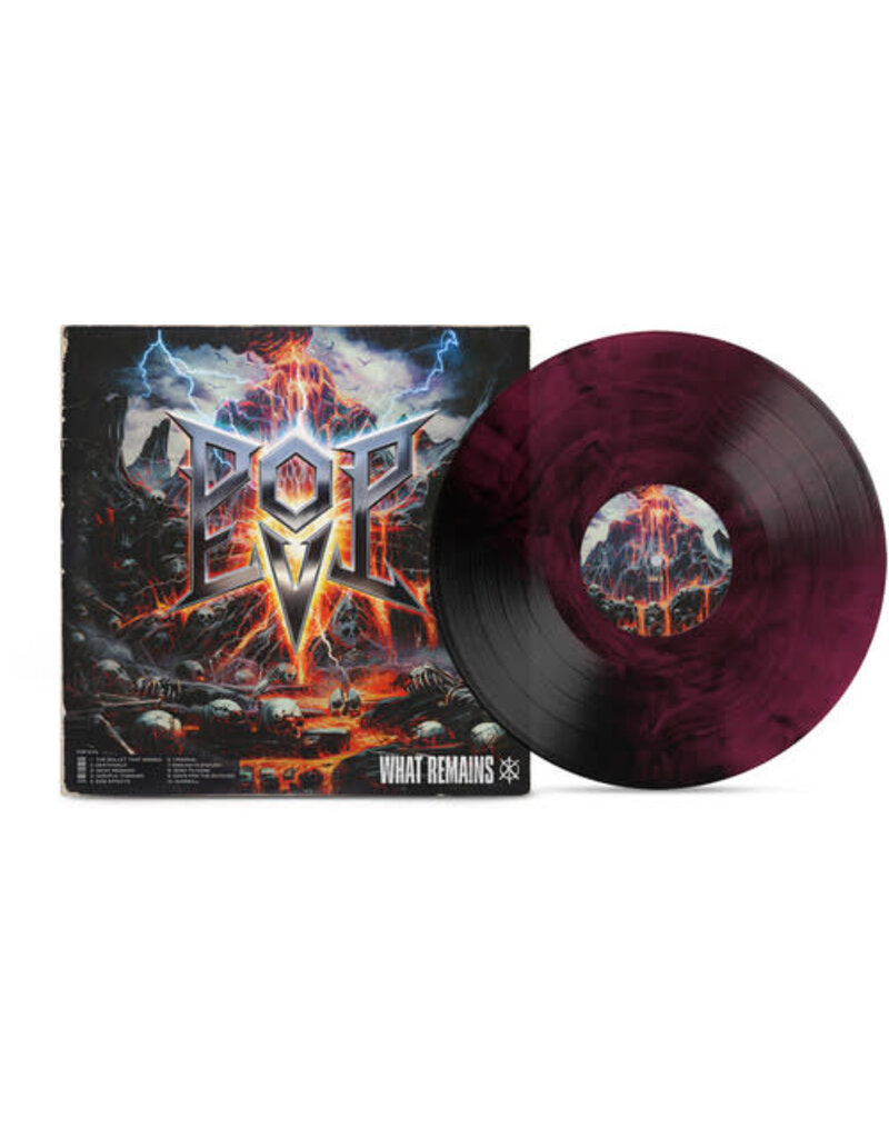MNRK Records (LP) Pop Evil - What Remains (Maroon Fruit Punch Vinyl)