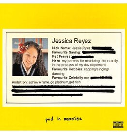 Island (LP) Jessie Reyez - Paid In Memories (Standard Black Vinyl)