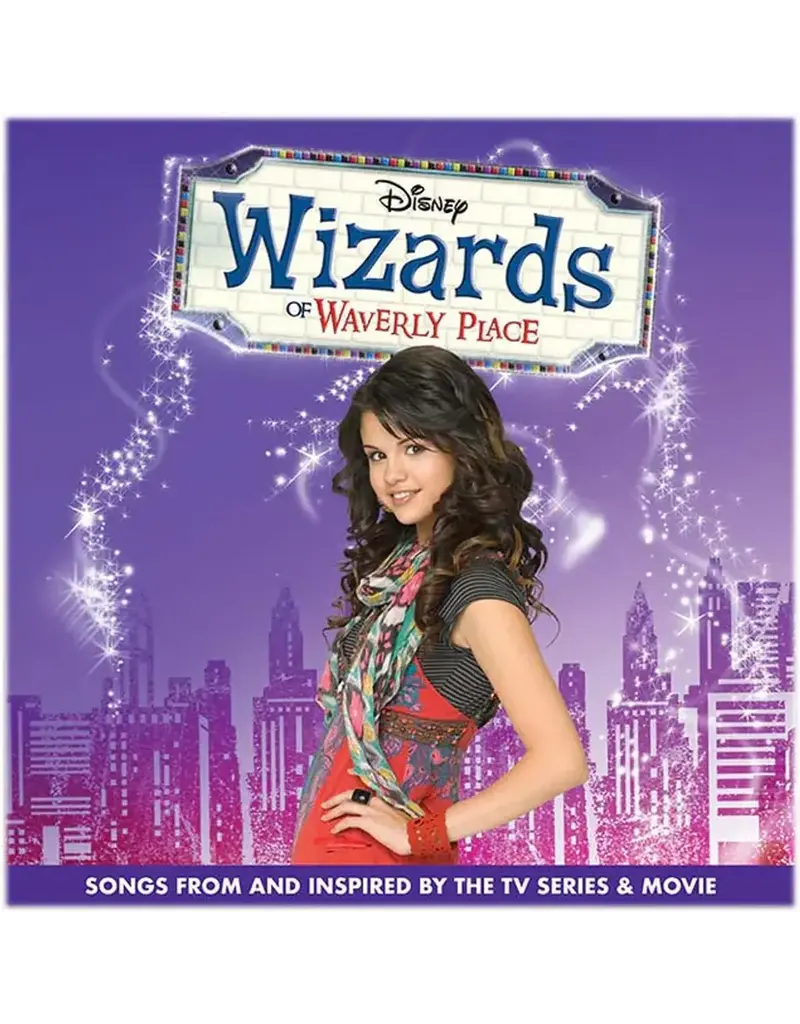 Disney (LP) Various Artists - Wizards Of Waverly Place (TV Series & Movie) (Purple & White Swirl Vinyl)