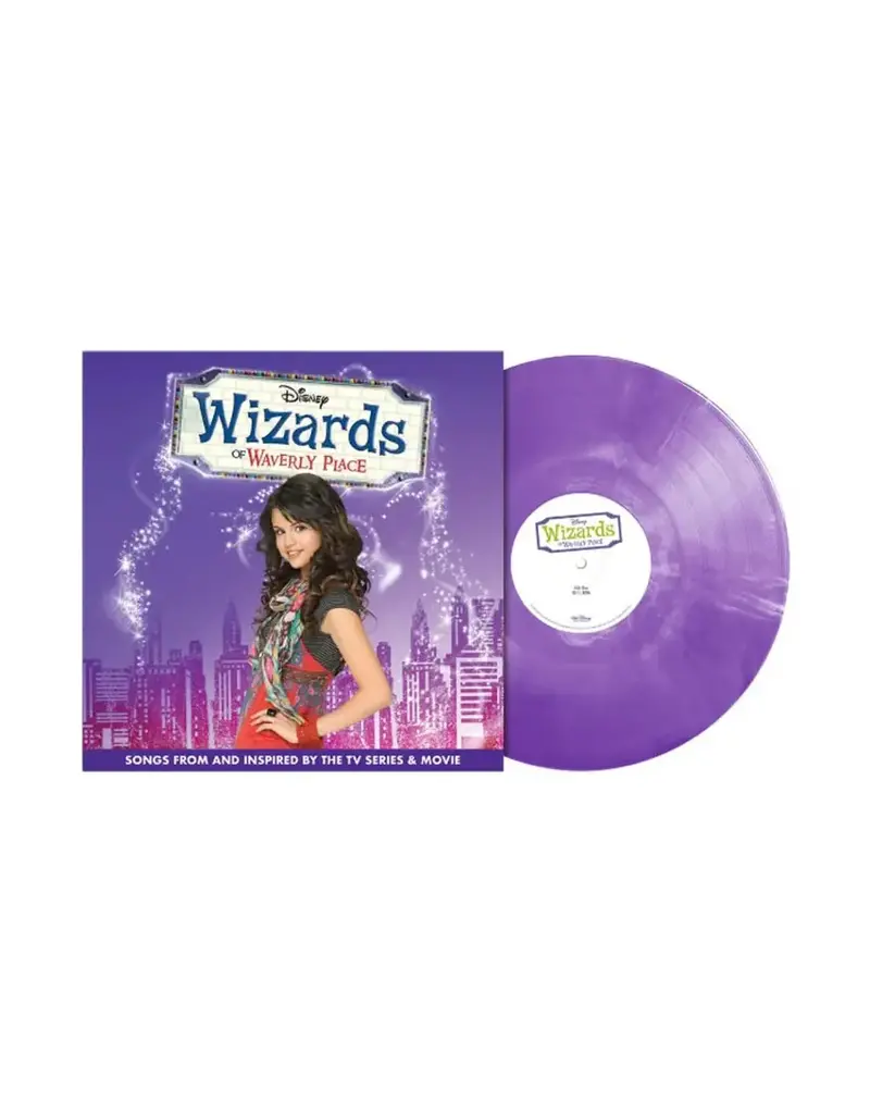 Disney (LP) Various Artists - Wizards Of Waverly Place (TV Series & Movie) (Purple & White Swirl Vinyl)