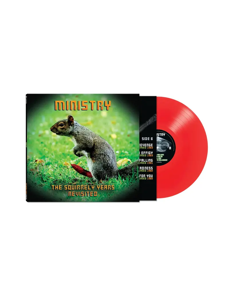 (LP) Ministry - The Squirrely Years Revisited (Limited Edition Red Vinyl)