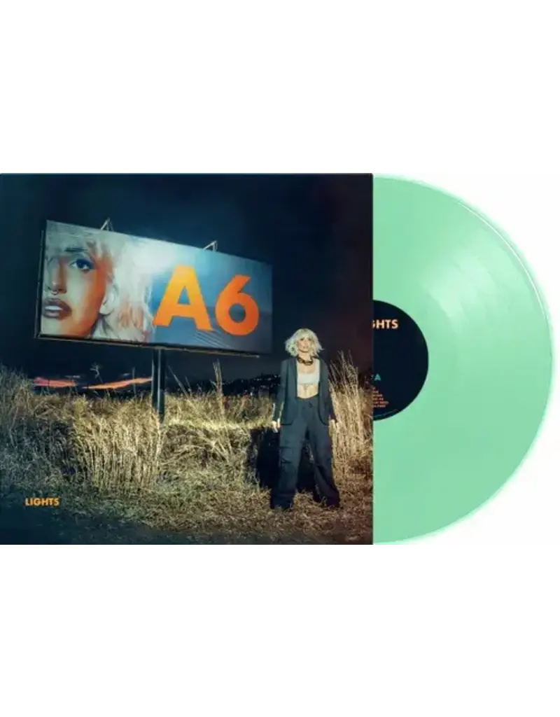 (LP) LIGHTS - A6 (Indie Exclusive Glow In The Dark Vinyl)