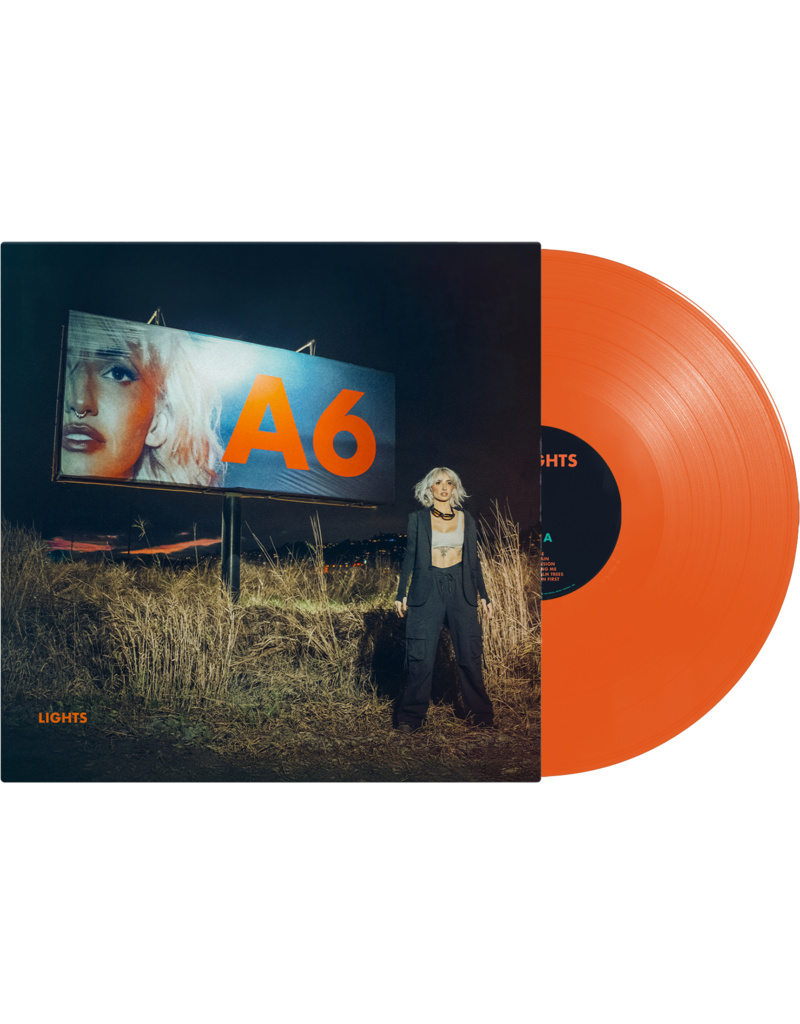 (LP) LIGHTS - A6 (Standard Orange Crush Vinyl)