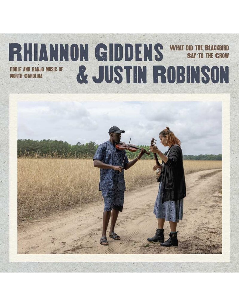 (CD) Rhiannon Giddens & Justin Robinson - What Did The Blackbird Say To The Crow