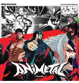 Sumerian Records (LP) Within Destruction - ANIMETAL (Indie Exclusive Splatter Vinyl)