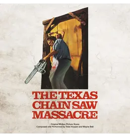 Waxwork Records (LP) Tobe Hooper & Wayne Bell - The Texas Chain Saw Massacre O.S.T. (Red & Black vinyl)
