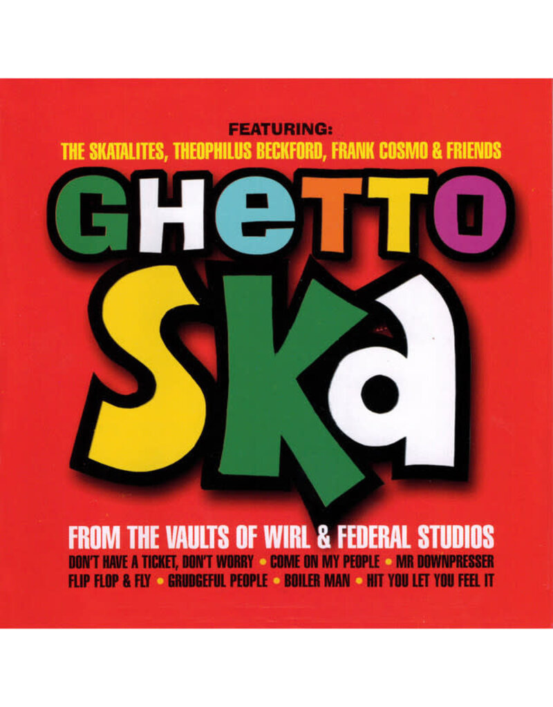 (CD) V/A - Ghetto Ska