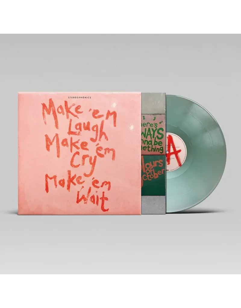 (LP) Stereophonics- Make 'Em Laugh, Make 'Em Cry, Make 'Em Wait (Indie Exclusive Coke Bottle Green Vinyl)
