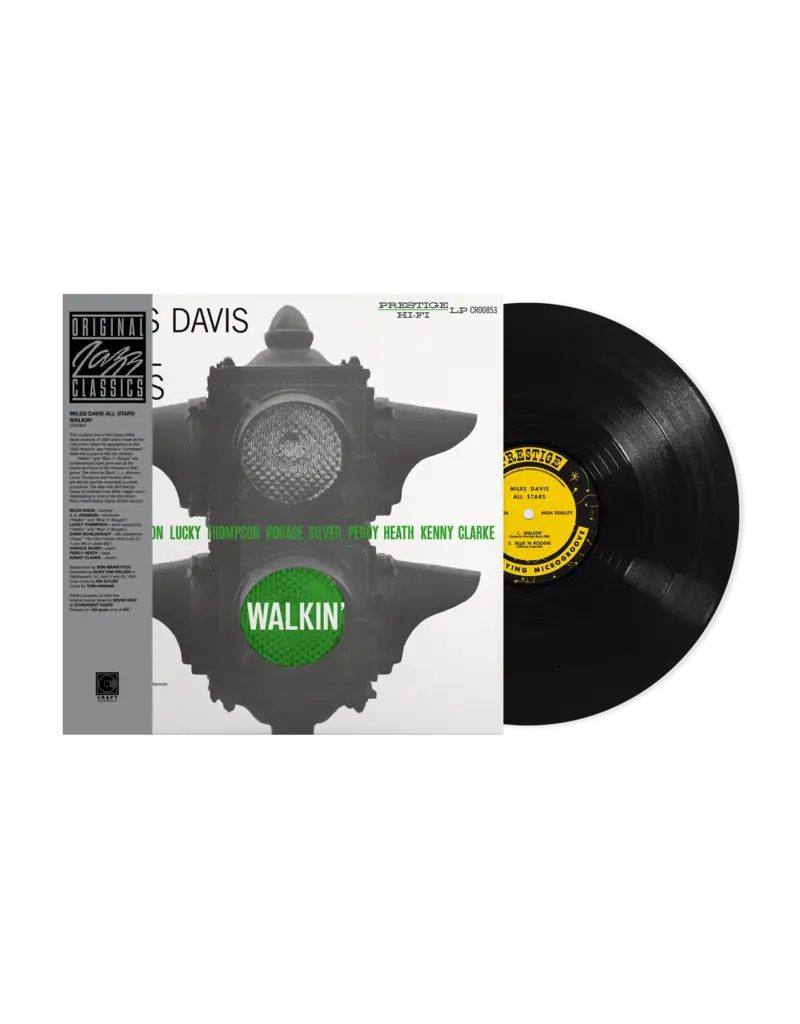 Concord Jazz (LP) Miles Davis All Stars - Walkin' (Original Jazz Classics Series)