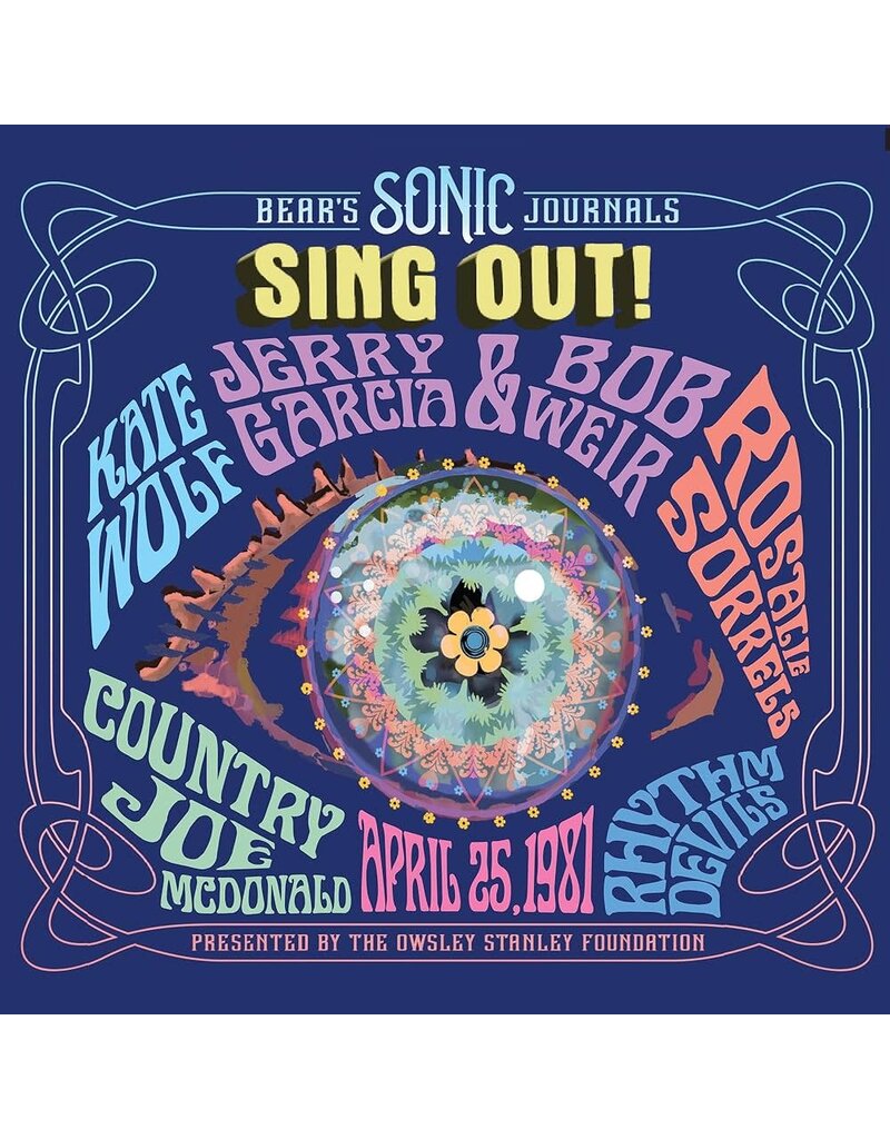 (LP) Jerry Garcia & Bob Weir - Bear's Sonic Journals: Sing Out! The Not Dead (Berkeley Community Theater, 4/2)