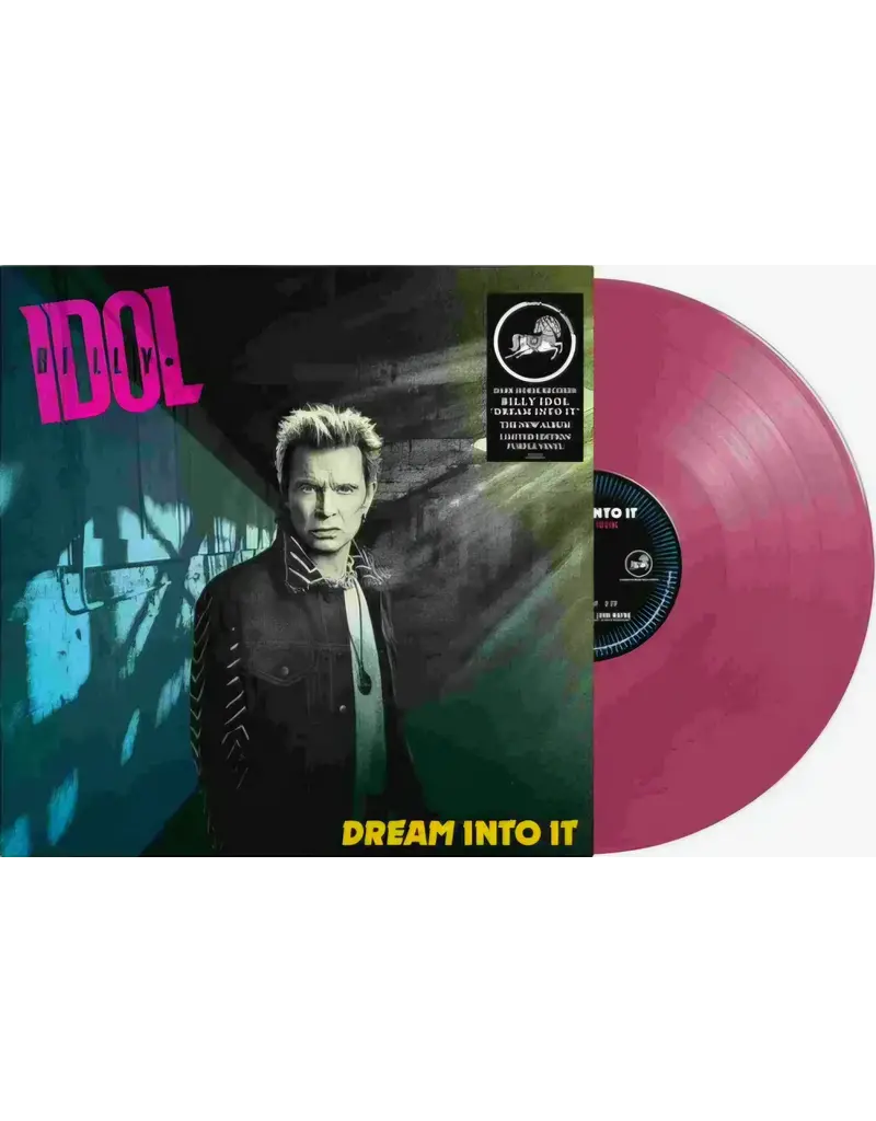 (LP) Billy Idol - Dream Into It (Indie Exclusive Purple Vinyl)