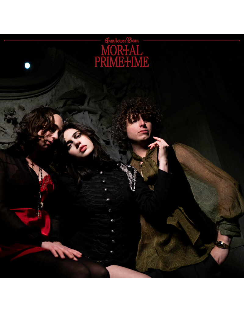 Lucky Number (LP) Sunflower Bean - Mortal Primetime (Indie Exclusive Mortal Primetime Edition) [Transparent Red Vinyl + Bonus 12"]