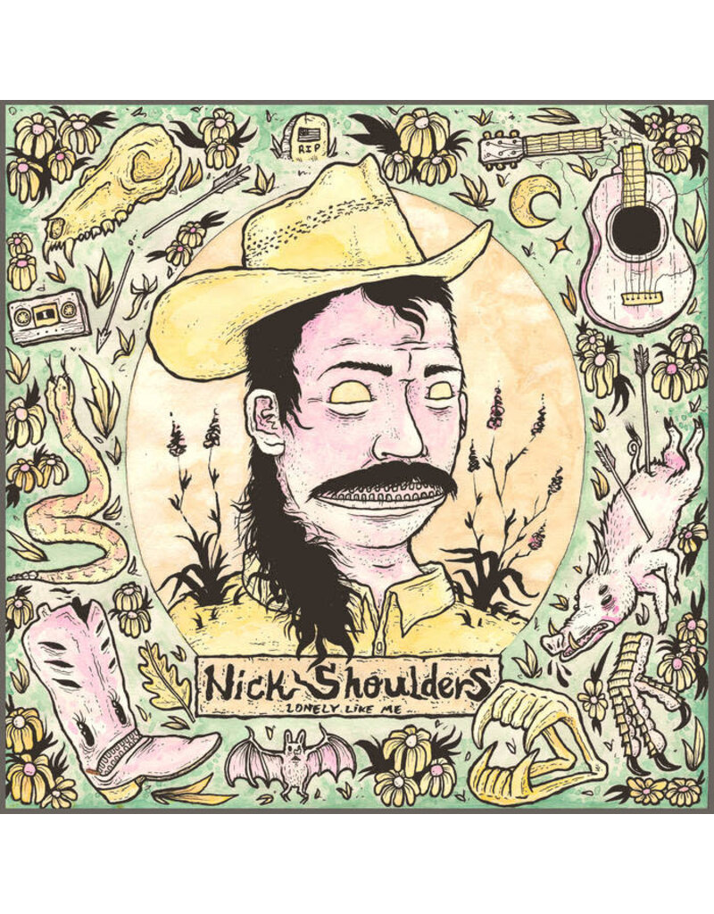 (LP) Nick Shoulders - Lonely Like Me (Lime Green Vinyl) [2025 Repress]