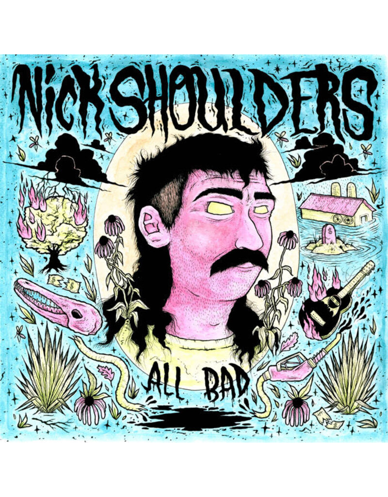 (LP) Nick Shoulders - All Bad (Transparent Pink Vinyl) [2025 Repress]