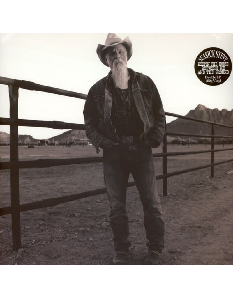 (Used LP) Seasick Steve – Keepin' The Horse Between Me And The Ground