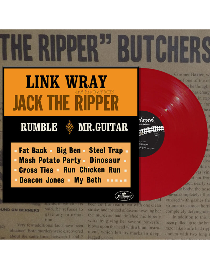 (LP) Link Wray And His Ray Men – Jack The Ripper (Red Vinyl)
