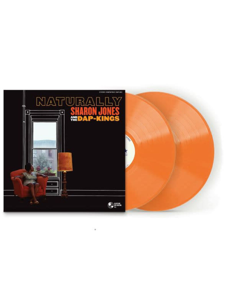 (LP) Sharon Jones & The Dap-Kings - Naturally (20th Anniversary Edition) (Indie Exclusive Orange Vinyl) [2LP]