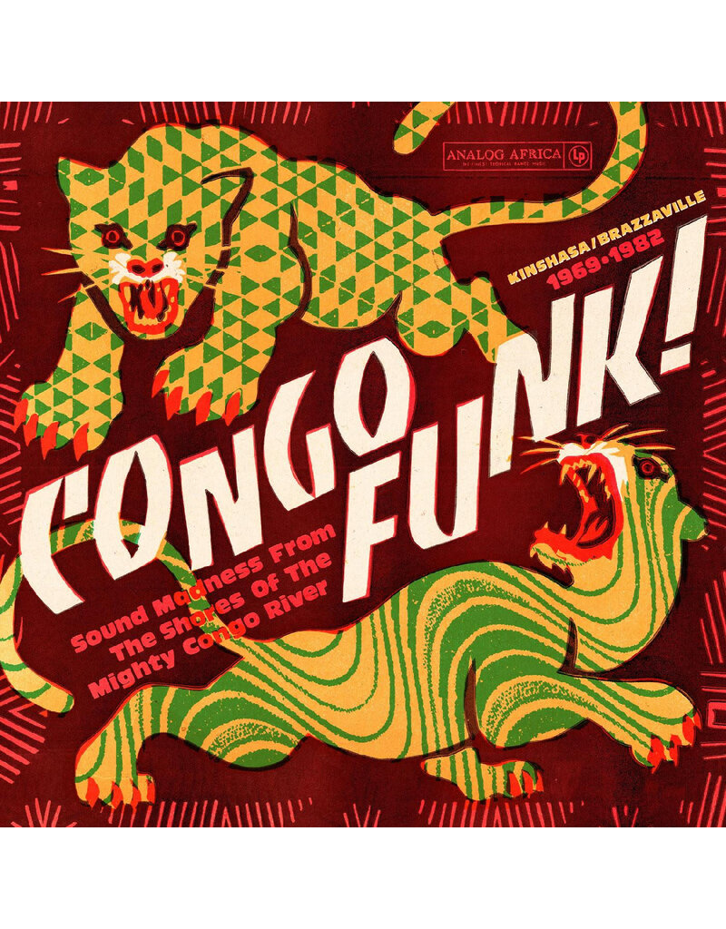 (LP) Various Artists - Congo Funk! - Sound Madness From The Shores Of The Mighty Congo River (Kinshasa/Brazzaville 1969-1982) (Analog Africa No. 38) [2LP]
