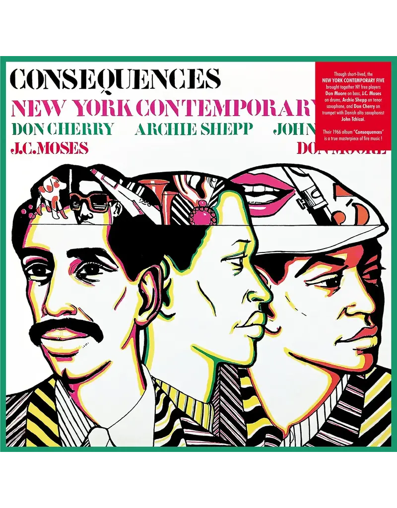 (LP) New York Contemporary Five (Archie Shepp, Don Cherry) - Consequences (1966)