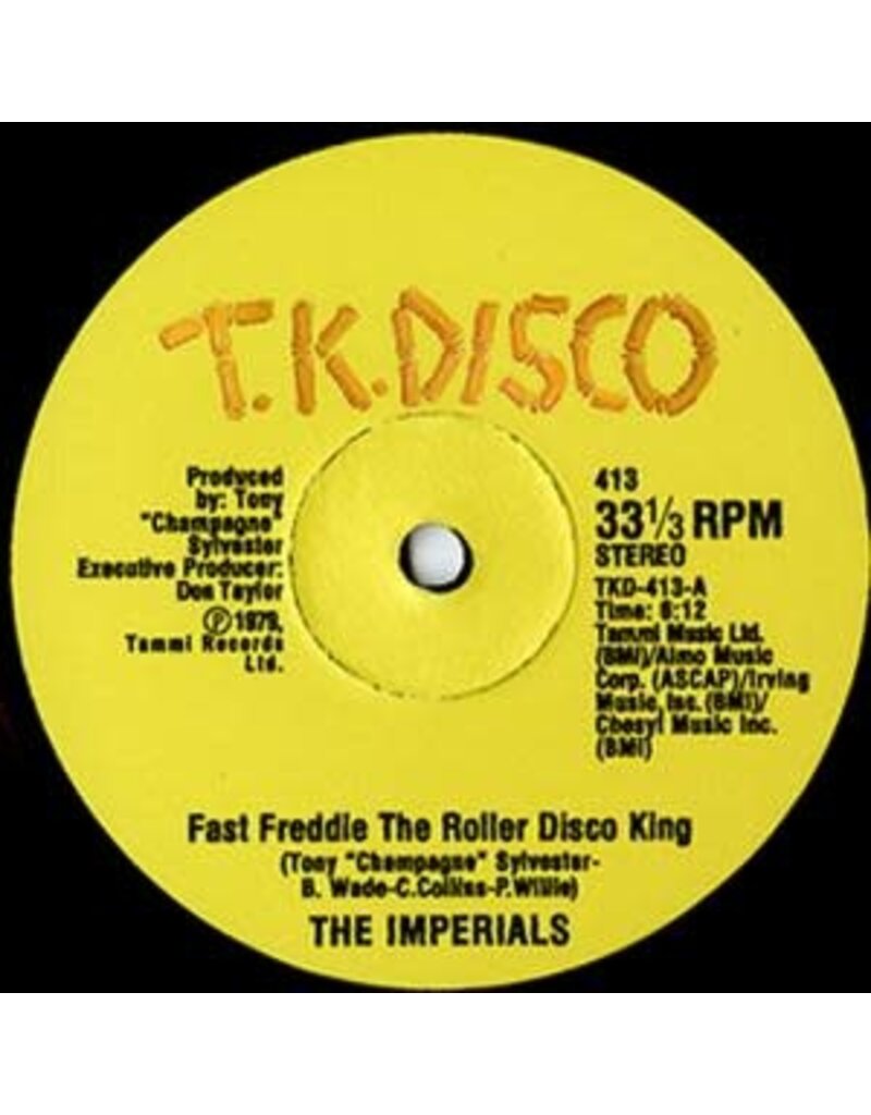 (LP) The Imperials – Fast Freddie The Roller Disco King (12")