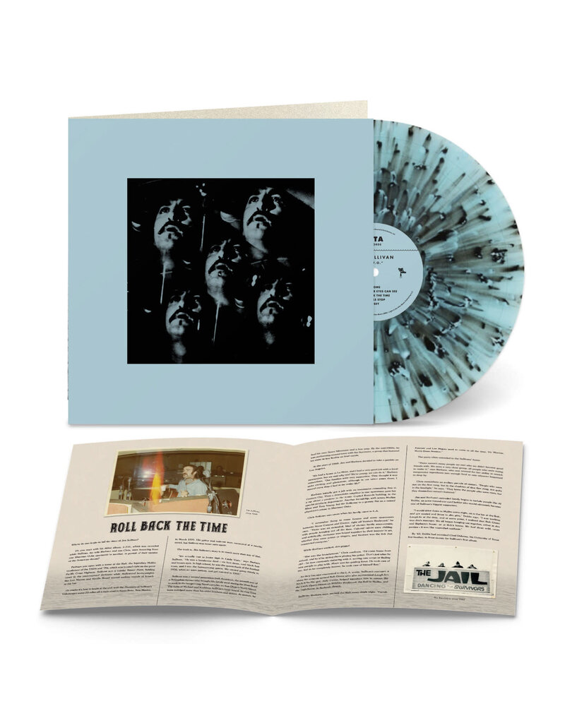(LP) Jim Sullivan - U.F.O. (Blue w/ Black Splatter)