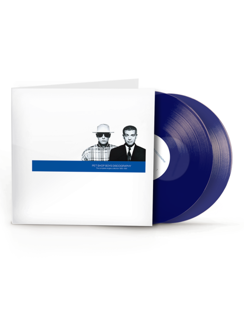 (LP) Pet Shop Boys – Discography (The Complete Singles Collection) (Blue Vinyl)