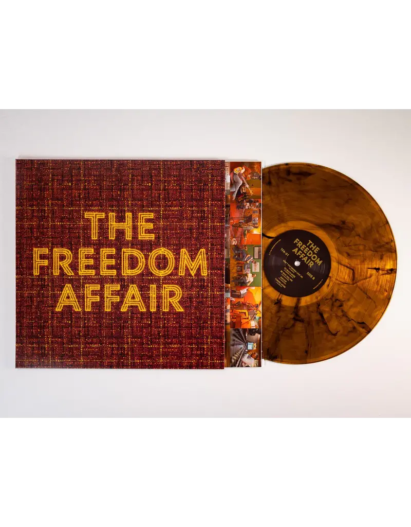 Self Released (LP) Freedom Affair - The Freedom Affair (Orange w/Black Swirl Coloured)