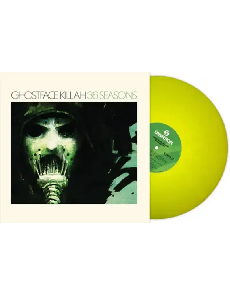 (LP) Ghostface Killah - 36 Seasons (10th Anniversary Edition) (Exclusive Transparent Yellow Vinyl)