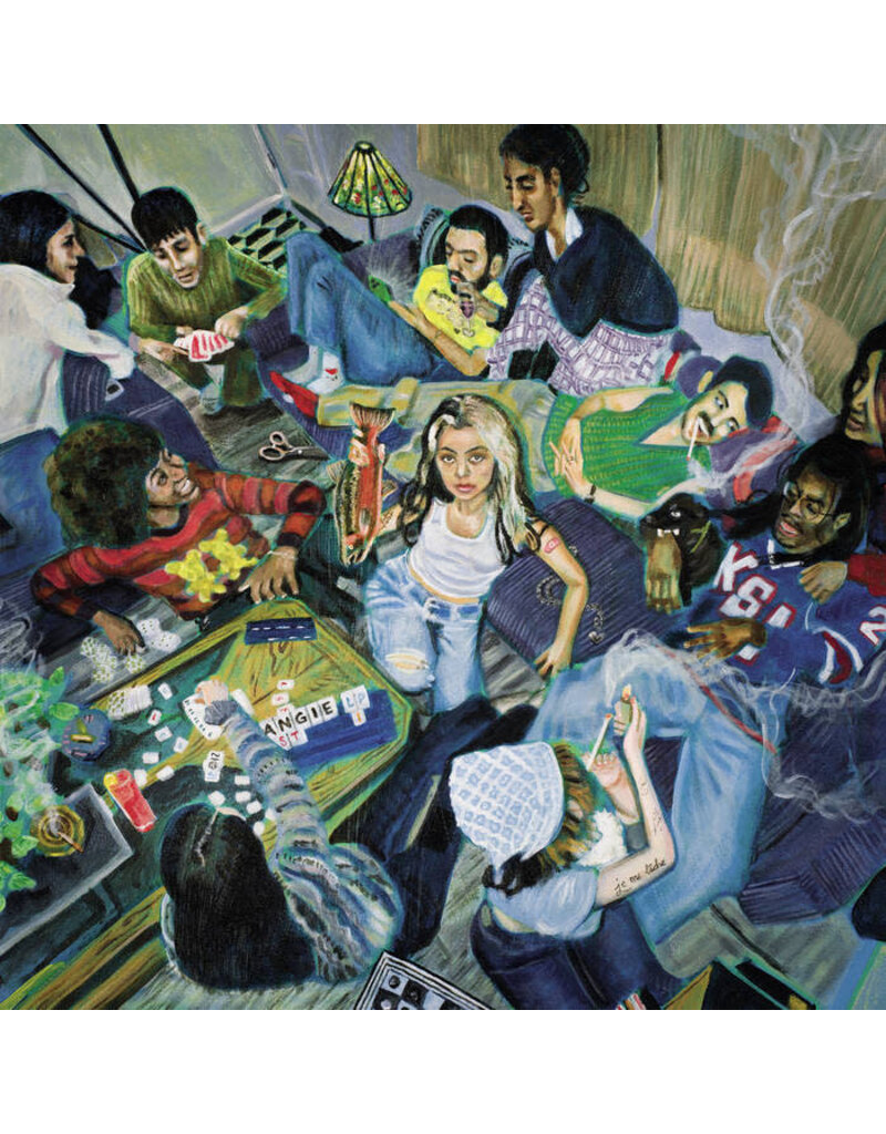 Virgin Records (LP) spill tab - ANGIE (Transparent Green/Blue Petrol Vinyl)