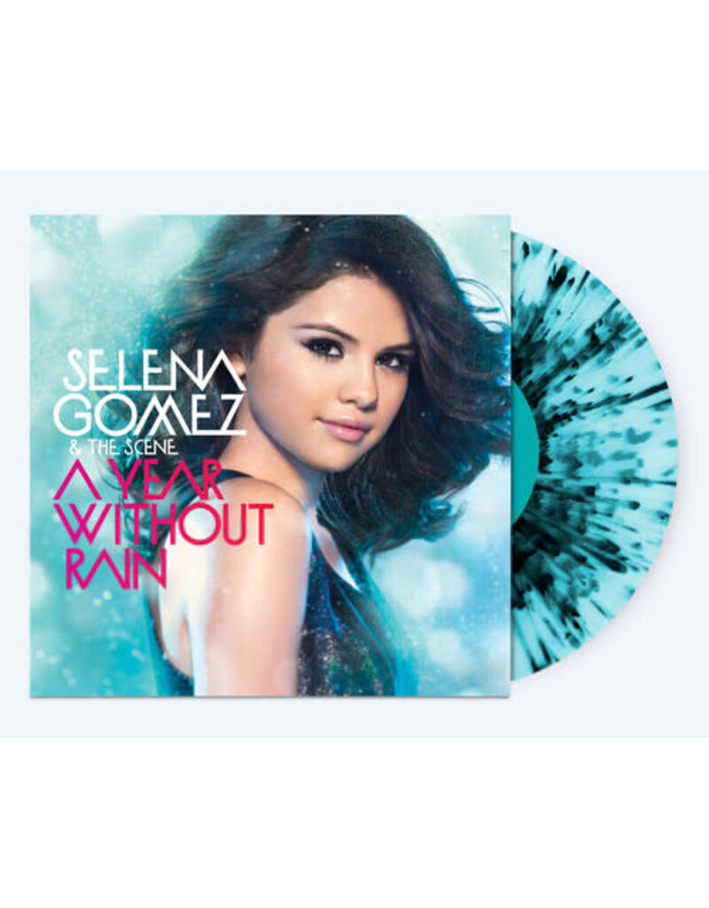 Hollywood (LP) Selena Gomez & The Scene -  Year Without Rain (Transparent Ice Blue & Black Splatter Vinyl)