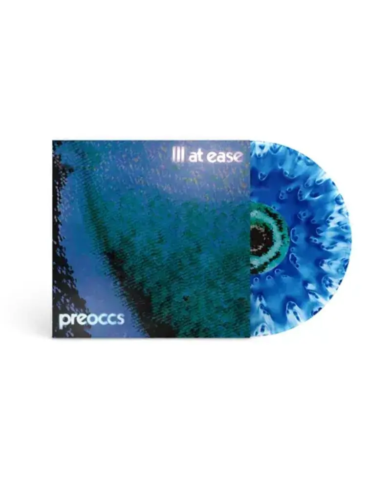 (LP) Preoccupations - Ill at ease (Cloudy Blue Vinyl)
