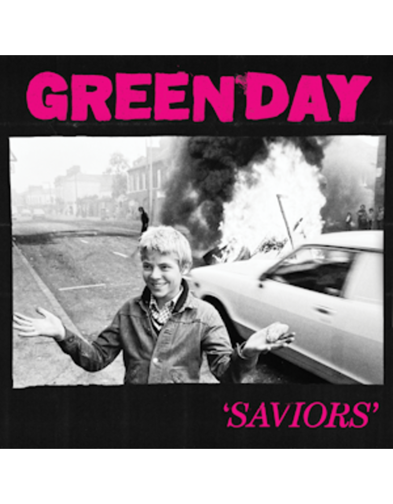 Reprise (LP) Green Day - Saviors (Deluxe Edition) [Indie Exclusive Clear & Pink Splatter]