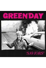 Reprise (LP) Green Day - Saviors (Deluxe Edition) [Standard Pink & White Splatter]