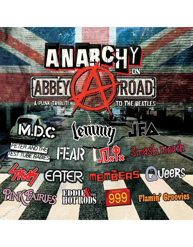 (CD) Various Artists - Anarchy On Abbey Road: A Punk Tribute To The Beatles